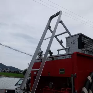 日野 デュトロ 消防車の放水動作【動画有】のサムネイル